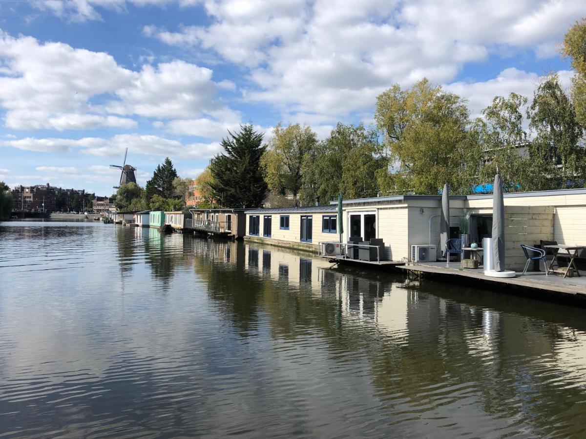 Luxury Studio On Robs Houseboat Special For Couples Amsterdam Exterior foto